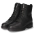 Schnürstiefeletten - schwarz (Micro)