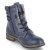 Schnürstiefeletten - Blau