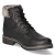 Schnürstiefeletten - BLACK LEATHER/FUR