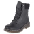 Schnürboots - schwarz