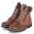Winterstiefeletten - braun kombi