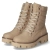 Schnürstiefel - beige