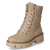 Schnürstiefel - beige