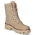 Schnürstiefel - beige
