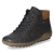 Schnürstiefeletten - pazifikblau/reh/navy