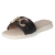 Pantoletten - black / taupe