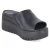 Plateau-Pantoletten - black