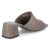 Pantoletten HEEL MULE 45 MONO - dusky taupe