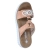 Pantoletten - aprikot/offwhite/fog-silver
