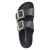 Pantoletten - black/leopard
