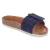 Pantoletten NUBRA - navy blue