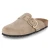 Clogs - taupe