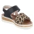 Sandalen - schwarz kombi