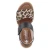 Sandalen - schwarz kombi