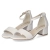 Riemchensandaletten - WHITE MATT