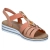 Riemchensandalen - aprikot