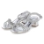 Sandaletten LILLY BOW - silver