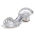 Sandaletten LILLY BOW - silver