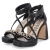 Sandaletten CHERRY CHAIN - black / gold