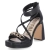 Sandaletten CHERRY CHAIN - black / gold