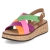 Sandalen - carot/pink/gre/cam
