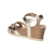 Keilsandaletten JULIA SHINE - gold