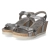 Sandaletten JULIA SHINE - anthracite