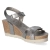 Sandaletten JULIA SHINE - anthracite