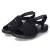 Sandalen - schwarz (uni)