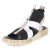 Schaftsandale IXOEKE - NOIR FAIENCE BLANC