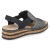 Sandalen - schwarz Kombi