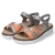 Sandalen - orange/gold/perle