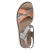 Sandalen - orange/gold/perle