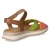 Sandalen - pink/gree/oran/cam