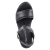 Plateau-Sandalen - BLACK LEATHER