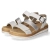 Sandalen - silber/platin