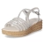 Sandaletten - silber/light grey