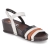 Keilsandaletten I IMAGINE - multi cream-black