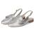 Slingballerinas - silber (Kristall)