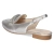 Slingballerinas - silber (Kristall)