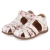 Sandalen CARLY - flower print white