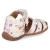 Sandalen CARLY - flower print white