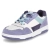 Low Sneaker - purple-white