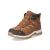Schnürstiefeletten LENZO - COGNAC