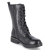 Schnürstiefeletten - SCHWARZ/SILBER