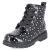 Schnürboots - SCHWARZ/SILBER