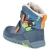 Snowboots TRACE - blau/orange