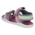 Sandalen SYDNEY - avocado/grau/pink