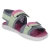 Sandalen SYDNEY - avocado/grau/pink