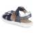 Sandalen SPARKLE - BLAU/SILBER